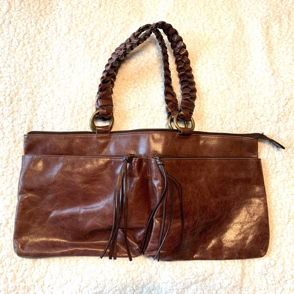 HOBO Handbags - Hobo International Brown Leather Shoulder Bag